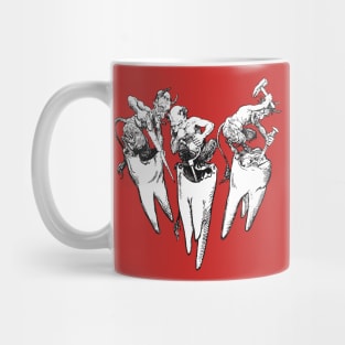 A Devilish Toothache Classic Illustration Mug